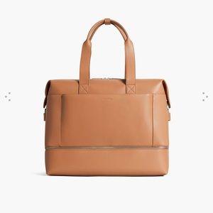 Monos Weekender | Saddle Tan Vegan Leather